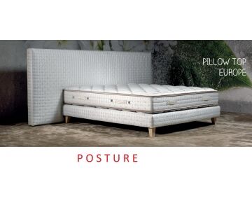 Relax e Design Materasso Altrenotti Posture 800 molle 2 pillow top Europe Microtencel H.27 (120x190 cons. 2 sett., HR+XXR)