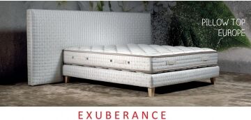 Relax e Design Materasso Altrenotti Exuberance 2000 MicroMolle + Gel Memory 2 pillow top Europe Viscosa H.26 (120x190 cons. 2 sett., MSR+HR)