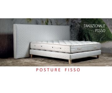 Relax e Design Materasso Altrenotti Biorest Posture 800 molle Fisso Microtencel HD H.25 (80x190 cons. 2 sett., MR+HR)