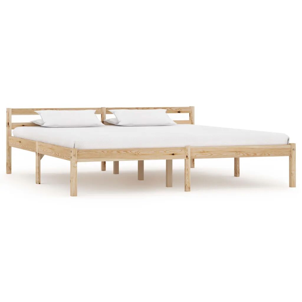 vidaXL Bedframe massief grenenhout 180x200 cm