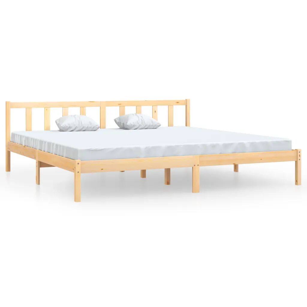 vidaXL Bedframe massief grenenhout 200x200 cm