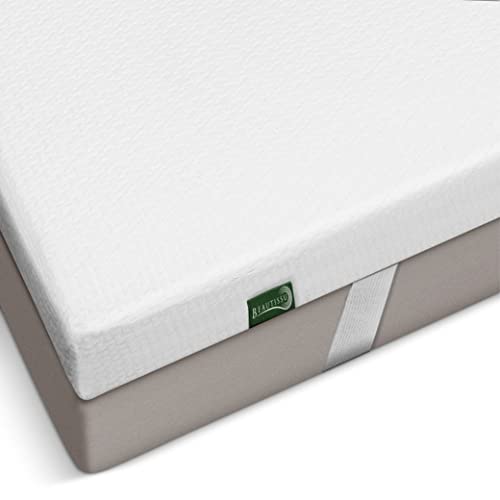 Beautissu BeauNuit MT Lux 7-Zone Matras Topper 100x200 cm Body Zone Matras 7cm Visco Foam Topper voor Boxspring Bed & Matrassen tot 30cm Hoogte Anti-Slip & Ademende Matrasbeschermer