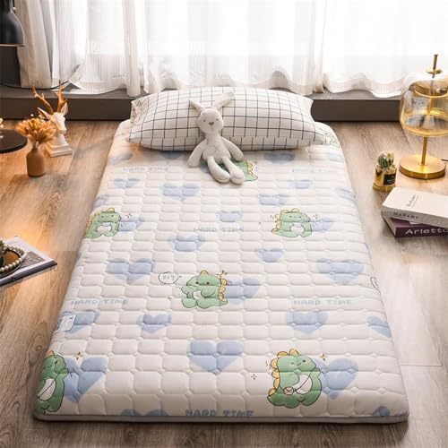 UE-MAOLU Futon Matras Dikker, Twin/Full/Queen/King Japanse Vloer Matras Tatami Opvouwbare Slaapmatrassen Camping Matras (Color : P, Size : King(180x200cm))