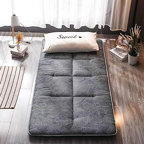 UE-MAOLU Futon Matras Dikker, Twin/Full/Queen/King Japanse Vloer Matras Tatami Opvouwbare Slaapmatrassen Camping Matras (Color : F, Size : King(180x200cm))