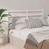 LAPOOH Hoofdbord van het bed, wit, 146 x 4 x 100 cm, massief houten grenen, hoofdeinde voor bed, hoofdeinde voor bed, hoofdeinde van het bed, modieus slaapkamerdecor hoofdeinde (SPU: 818421)
