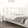 LAPOOH Hoofdbord van het bed, wit, 205,5 x 4 x 100 cm, massief grenenhout, hoofdeinde voor bed, hoofdeinde voor bed, hoofdeinde van het bed, modieus slaapkamerdecor hoofdeinde (SPU: 818011)
