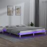 DCRAF Home Hardware Bedframe Bedframe Bedframe Wit 160x200 cm Massief Hout