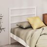 Chaduof Hoofdbord van het bed, wit, 96 x 4 x 100 cm, massief houten grenen, hoofdeinde voor bed, hoofdeinde voor bed, hoofdeinde van het bed, modieus slaapkamerdecor hoofdeinde (SPU: 817621)