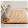 LINCYS Opvouwbare Tatami-matras, Tatami-matras in Japanse stijl, Zachte Futon-vloermatras Dikker vloermatras met quilten,B,150 * 200CM