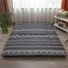 KV-OOGG Japanse opvouwbare matras dubbele futon vloermat,Single Roll Up Matras,Full Size Futon vloermatras, Futon Tatami Mat Traditionele slaapmat (Color : B, Size : 135 * 200cm)