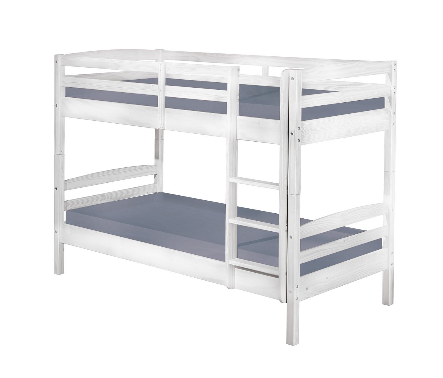 Interlink Stapelbed David 90x200 - white wash