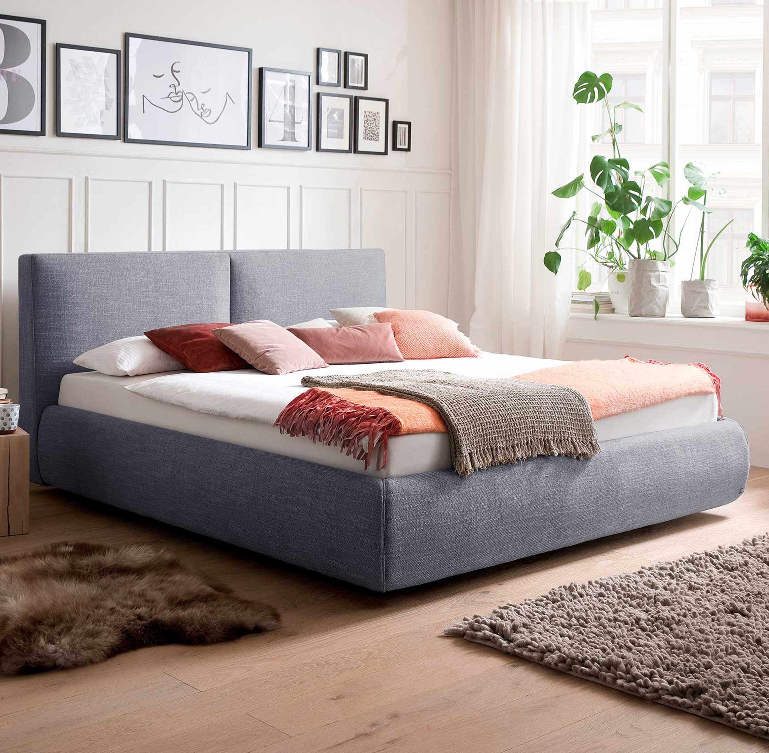 Meise Bed met opbergruimte Celine 180x200 - blauw (incl. Rimini matras H3)