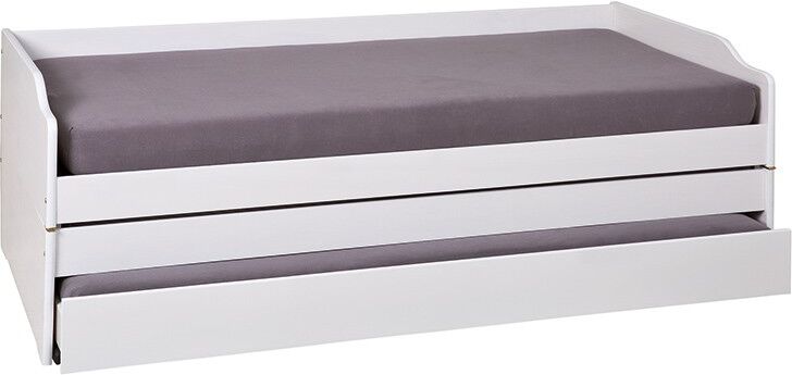 Interlink Kajuitbed Lothar 90x200 cm - white wash