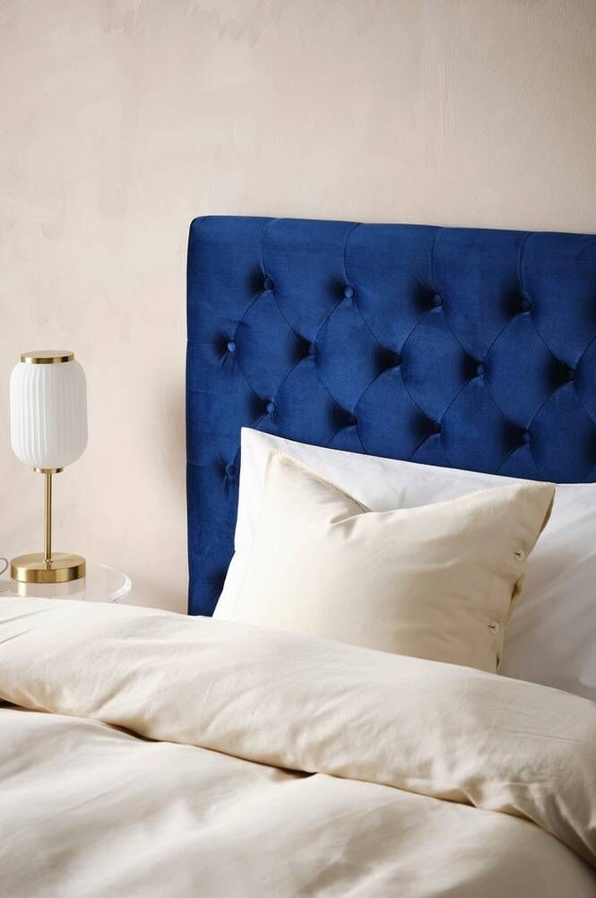SKENE sengegavl 120 cm Mørk blå