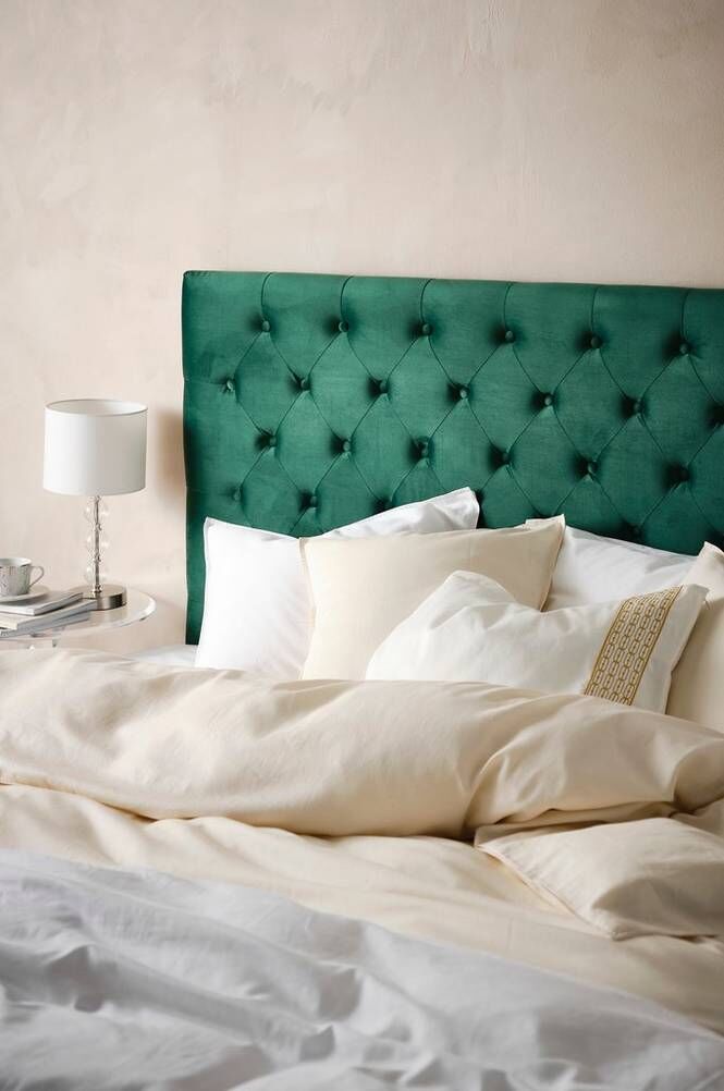 SKENE sengegavl 180 cm Mørk grønn
