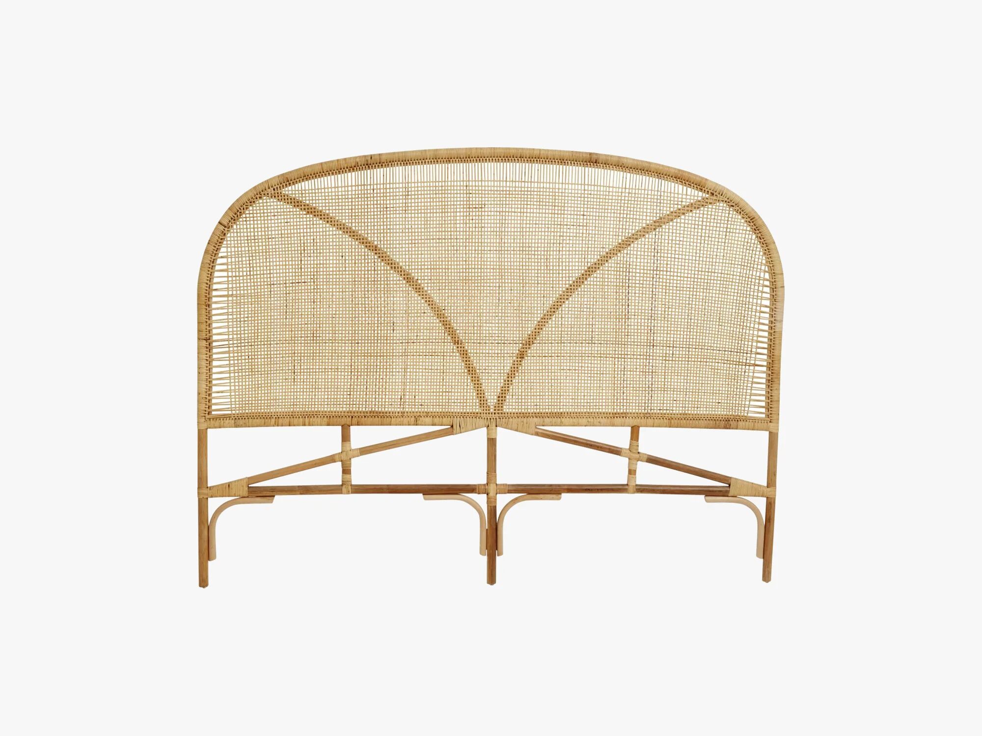 Nordal Bali Head Board, Rattan / Weaving, Natural