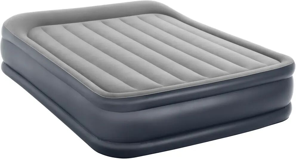 Intex Høy queen deluxe luftmadrass med pute DURA-BEAM PLUS SERIES