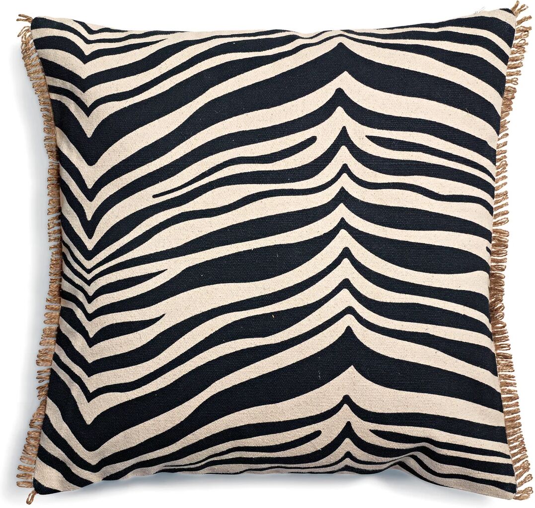 Classic Collection Zebra pute 50x50 cm Svart