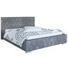 Elior Pojedyncze łóżko tapicerowane 90x200 Loban 3X - 36 kolorów