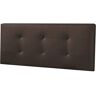 Marckonfort Cabeceira de Cama Carla (Chocolate - 140x60 cm)