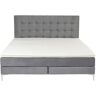 Kare Design Cama Boxspring Benito Star Gray 180 x 200 cm