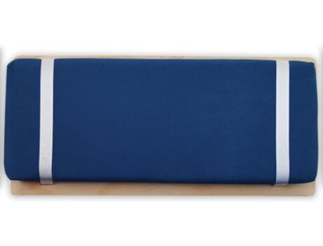 Ds Meubles Cabeceira para Sofá Box (Azul - Madeira - 120x47 cm)