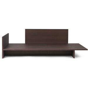 Ferm Living - Kona Bed - Dark Stained - Dark Stained - Brun - Ramsängar