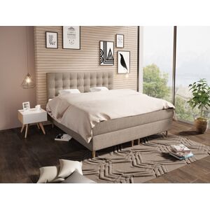 Softlines Seng Premium Kontinentalsäng 200x210 - Beige