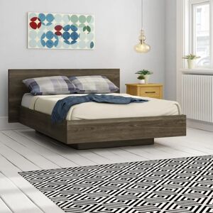 Mercury Cay Platform Bed brown 180.0 H x 211.0 D cm