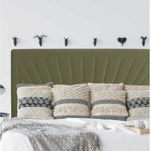 Fairmont Park Brittany Upholstered Headboard green 80.0 H x 135.0 W x 15.0 D cm