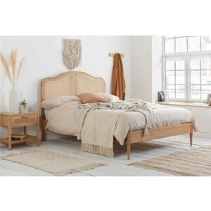 BIRLEA Leonie Double Rattan Bed