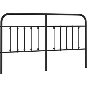 Berkfield Home - Mayfair Metal Headboard Black 160 cm