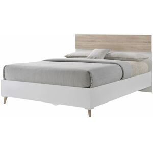 NETFURNITURE Milled 4.6 Double Bed White-Oak