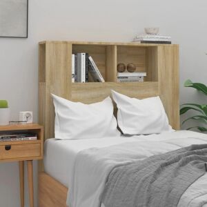 Headboard Cabinet Sonoma Oak 100x18.5x104.5 cm - Royalton