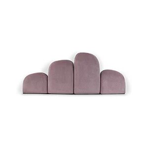 Brabbu Iraya Headboard Pink Velvet