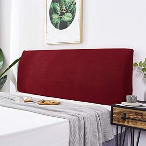 aniceday Universal Dustproof All-inclusive Bed Headboard Cover Modern Elastic Headboard Cover Stretch Dustproof Bed Head Cover Slipcover Protector For Bedroom Decor (150cm, Wine red)