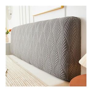 ZEaink Stretch Bed Headboard Slipcover for Queen King Size, Jacquard Fabric Solid Headboard Covers Super Soft Comfotable Bed Head Cover Dustproof Protector Cover for Bedroom Décor ( Color : #2 , Size : 200cm