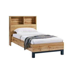 Ashfield Premium Oak Finish Bookcase Bed