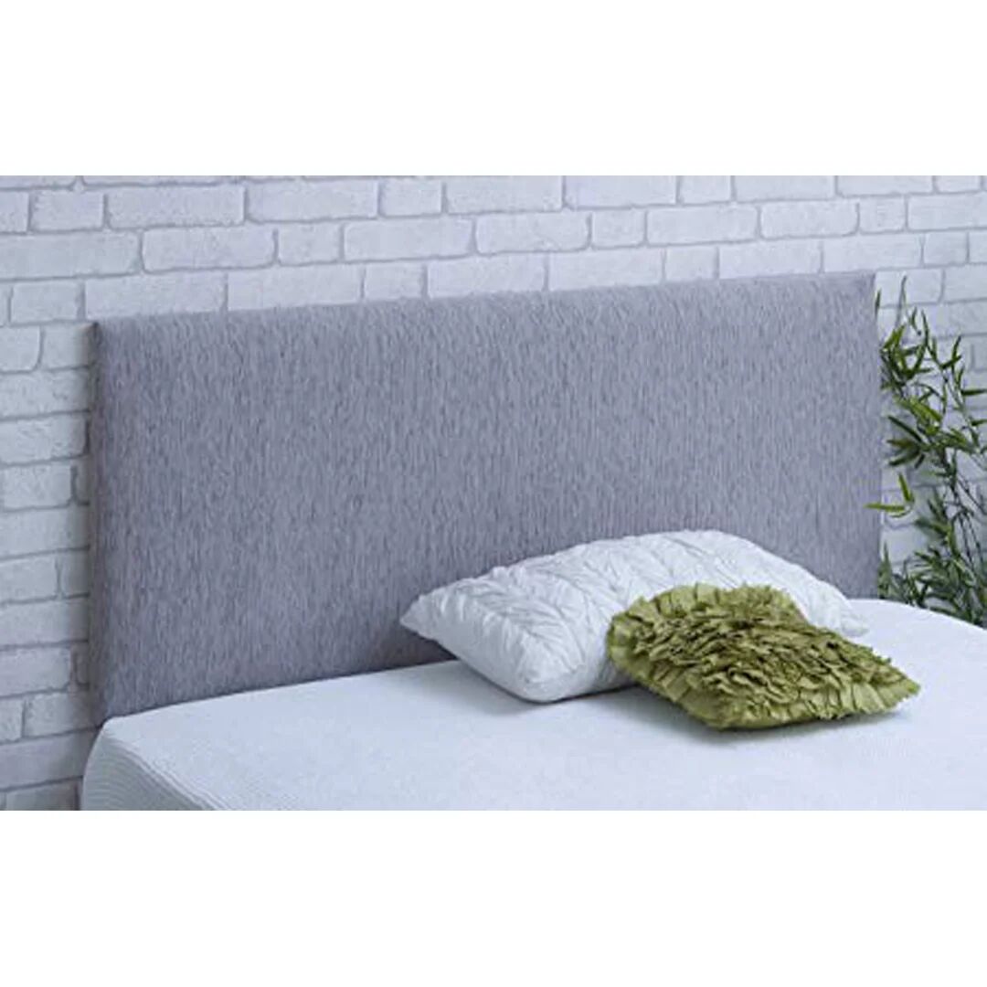 Photos - Bed Frame 17 Stories Conforti Upholstered Headboard gray 50.0 H x 92.0 W x 11.0 D cm