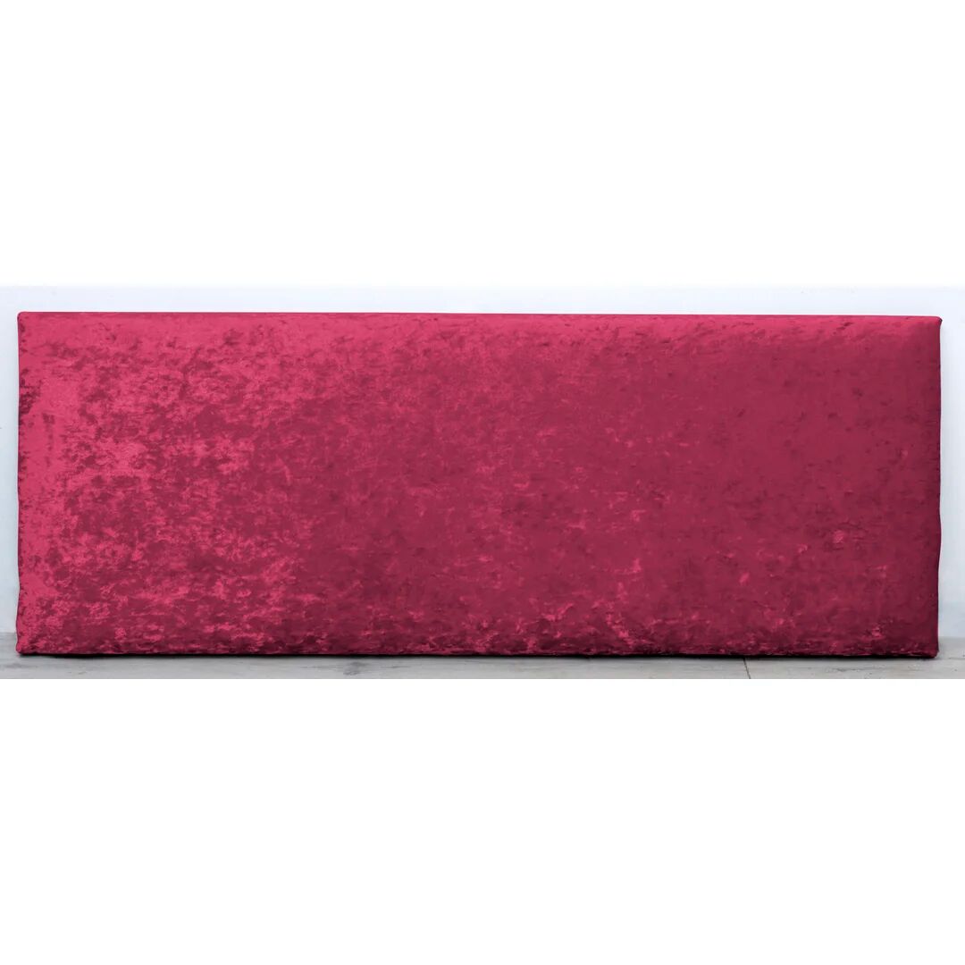 Photos - Bed Frame Rosdorf Park Duvall Upholstered Headboard pink 50.0 H x 79.0 W x 11.0 D cm