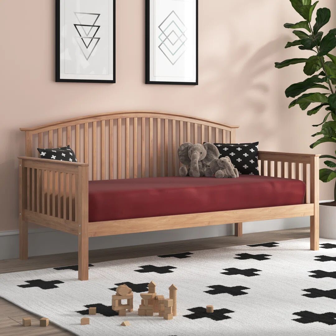 Photos - Bed Frame Mack + Milo Ahner Single (3') Daybed brown 108.0 H x 100.0 W x 206.0 D cm