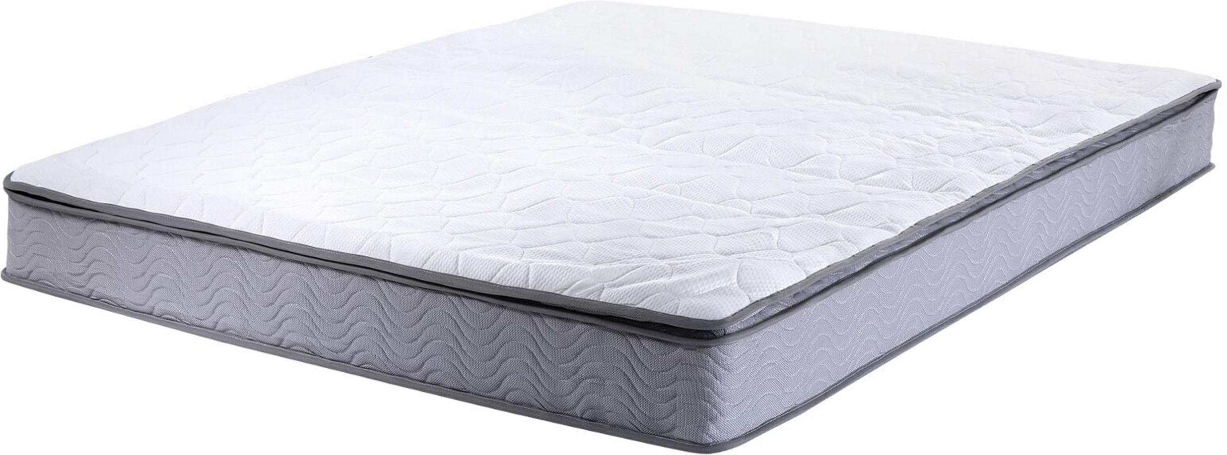 Beliani Spring Mattress EU King Size Hard Memory Foam Thick Comfortable Bedroom