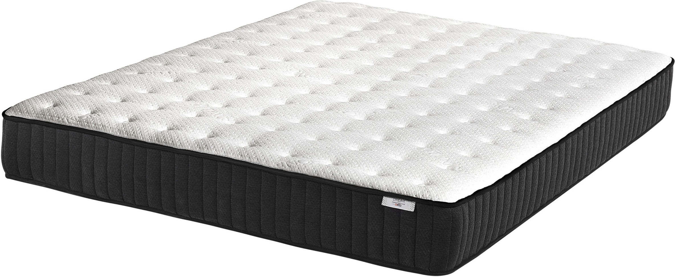 Beliani Pocket Sprung Mattress EU Double Size 4ft Medium Firm with Latex