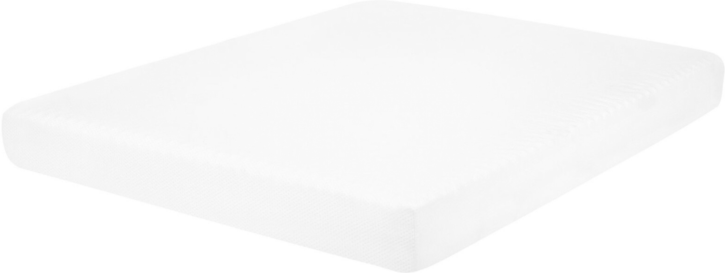 Beliani Foam Mattress White Fabric King Size 5ft3 Medium Firm