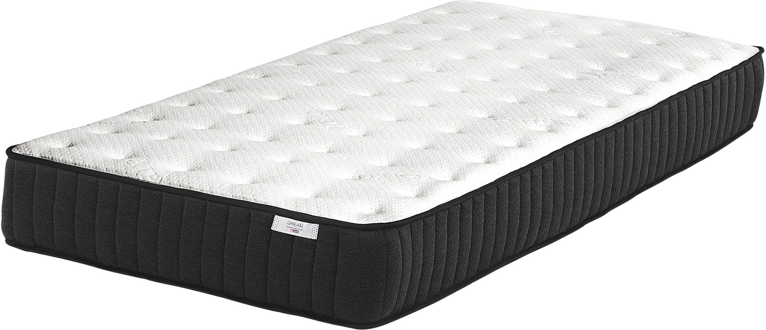 Beliani Pocket Sprung Mattress EU Small Single Size 2ft6 Medium Firm with Latex