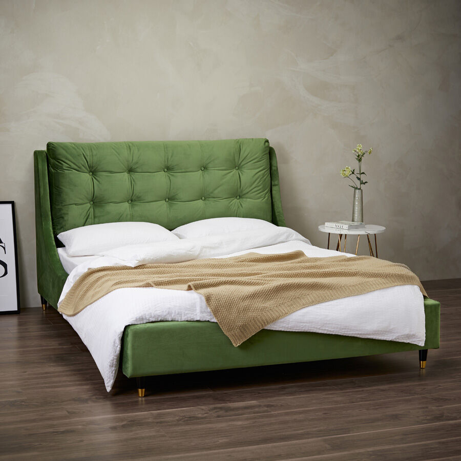 Photos - Bed LPD Beckton Double  Green 