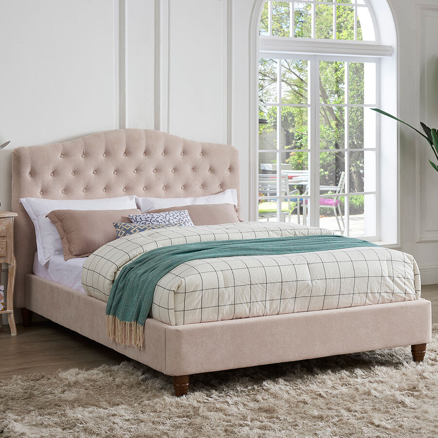 Photos - Bed LPD Bethnal Double  Pink 