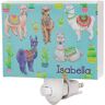 Miles Kimball Personalized Llamas Children's Night Light