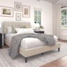 Hillsdale Furniture Mandan Beige Queen Upholstered Bed