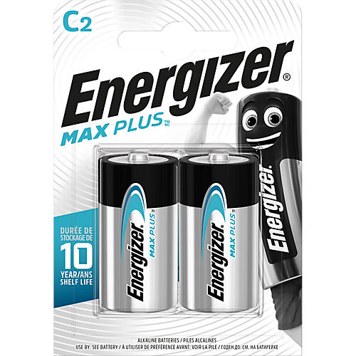 Energizer Piles alcalines Energizer Max Plus C - 2 Unités